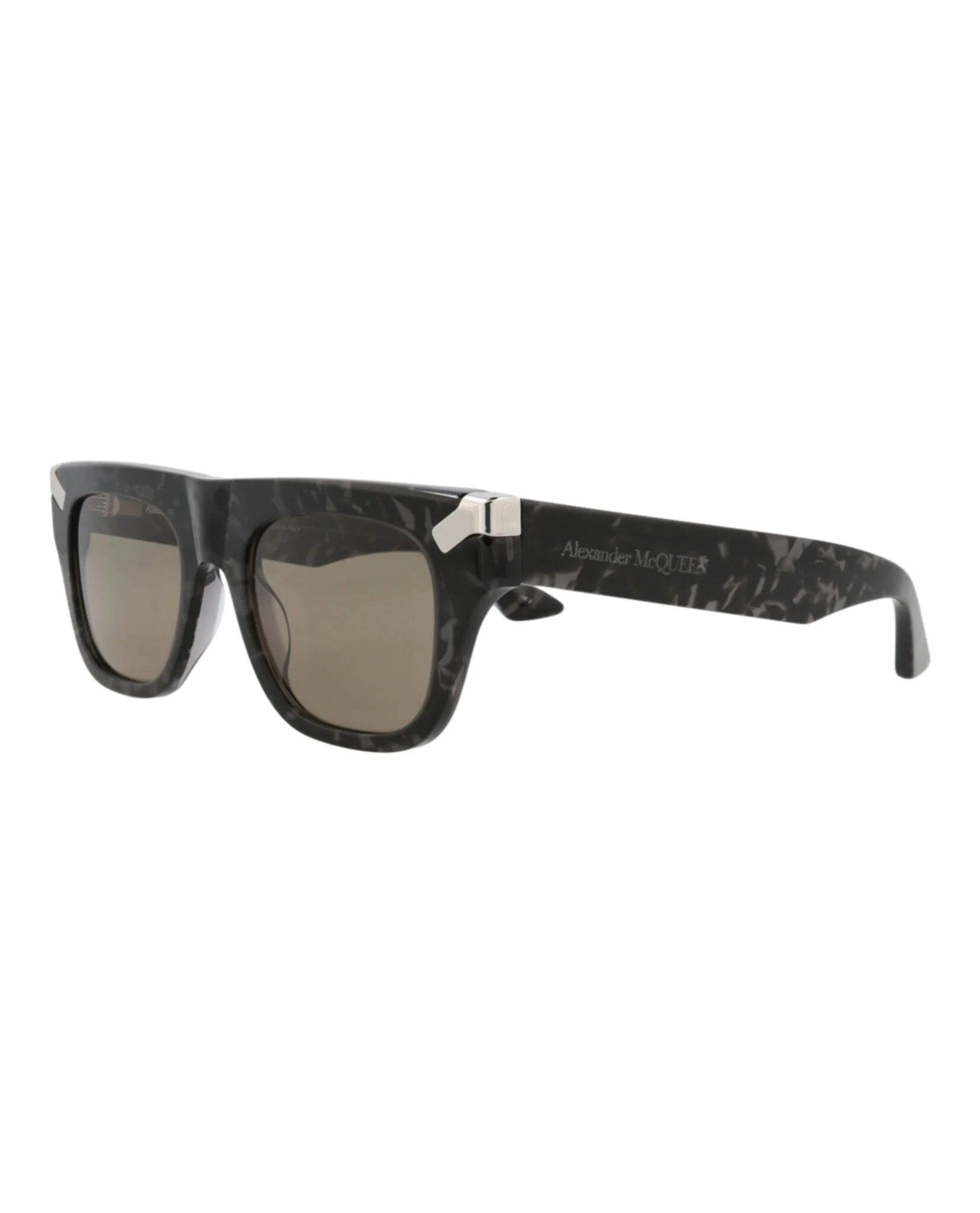 Square-Frame Recycled Acetate Sunglasses - Image 2