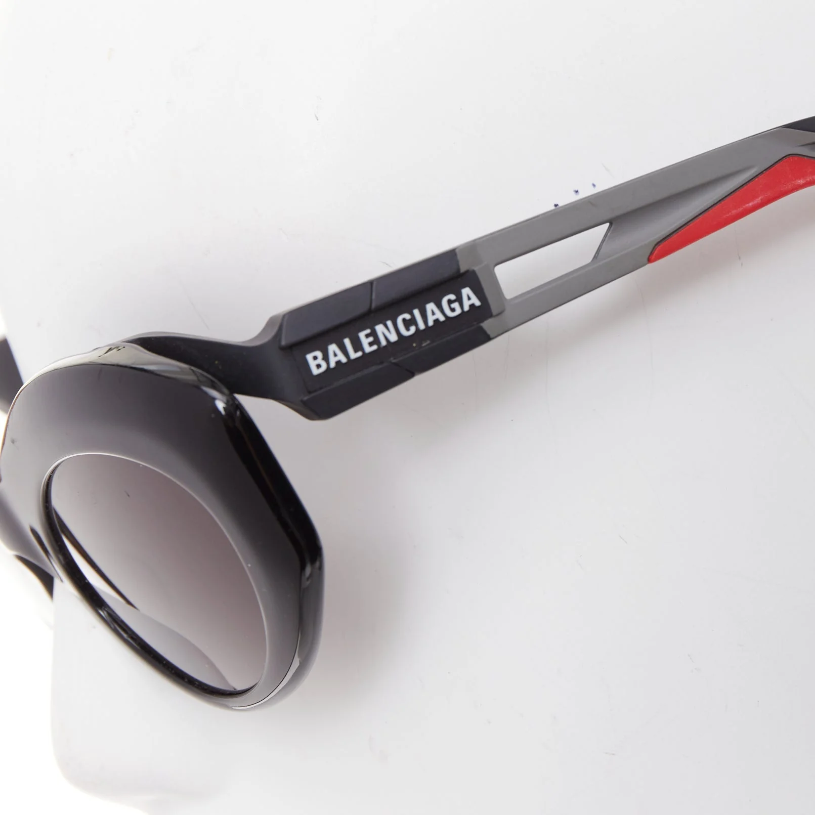 Balenciaga Bb0053s Hybrid Oval Sporty Sunglasses - Image 10