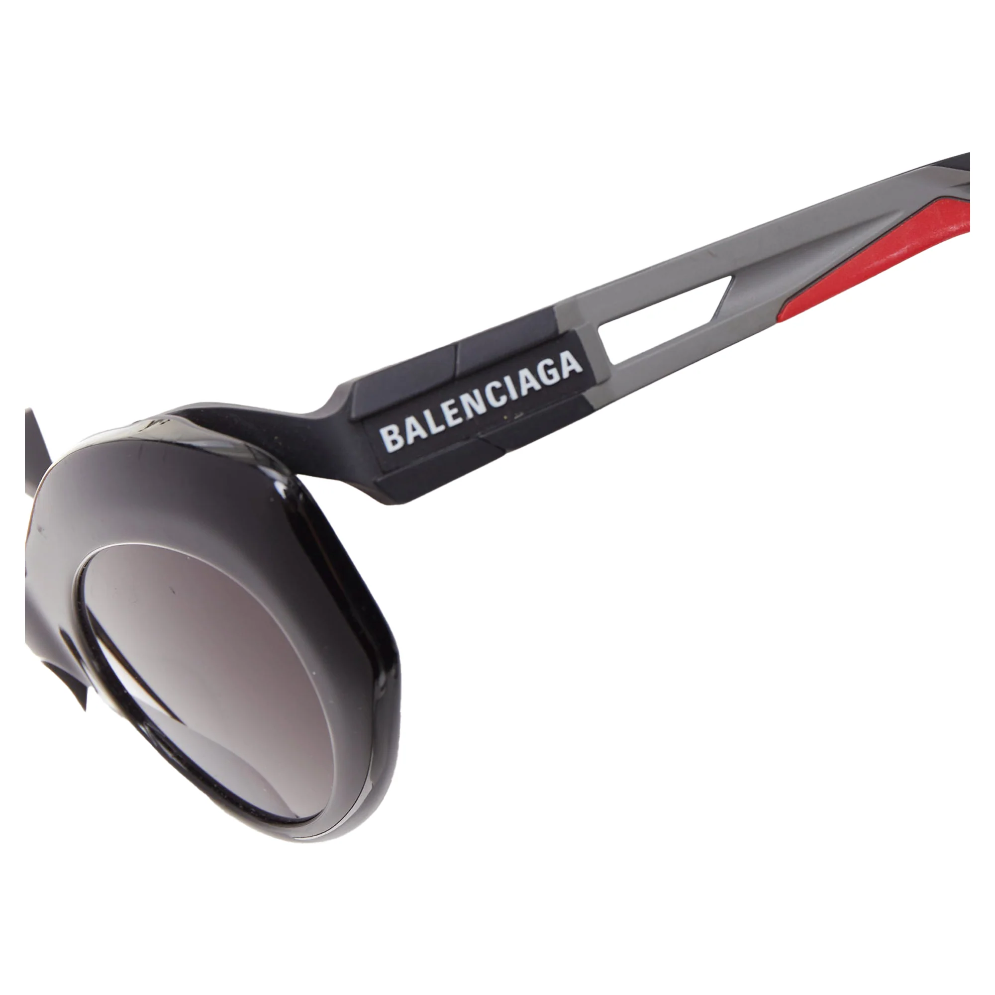 Balenciaga Bb0053s Hybrid Oval Sporty Sunglasses - Image 2