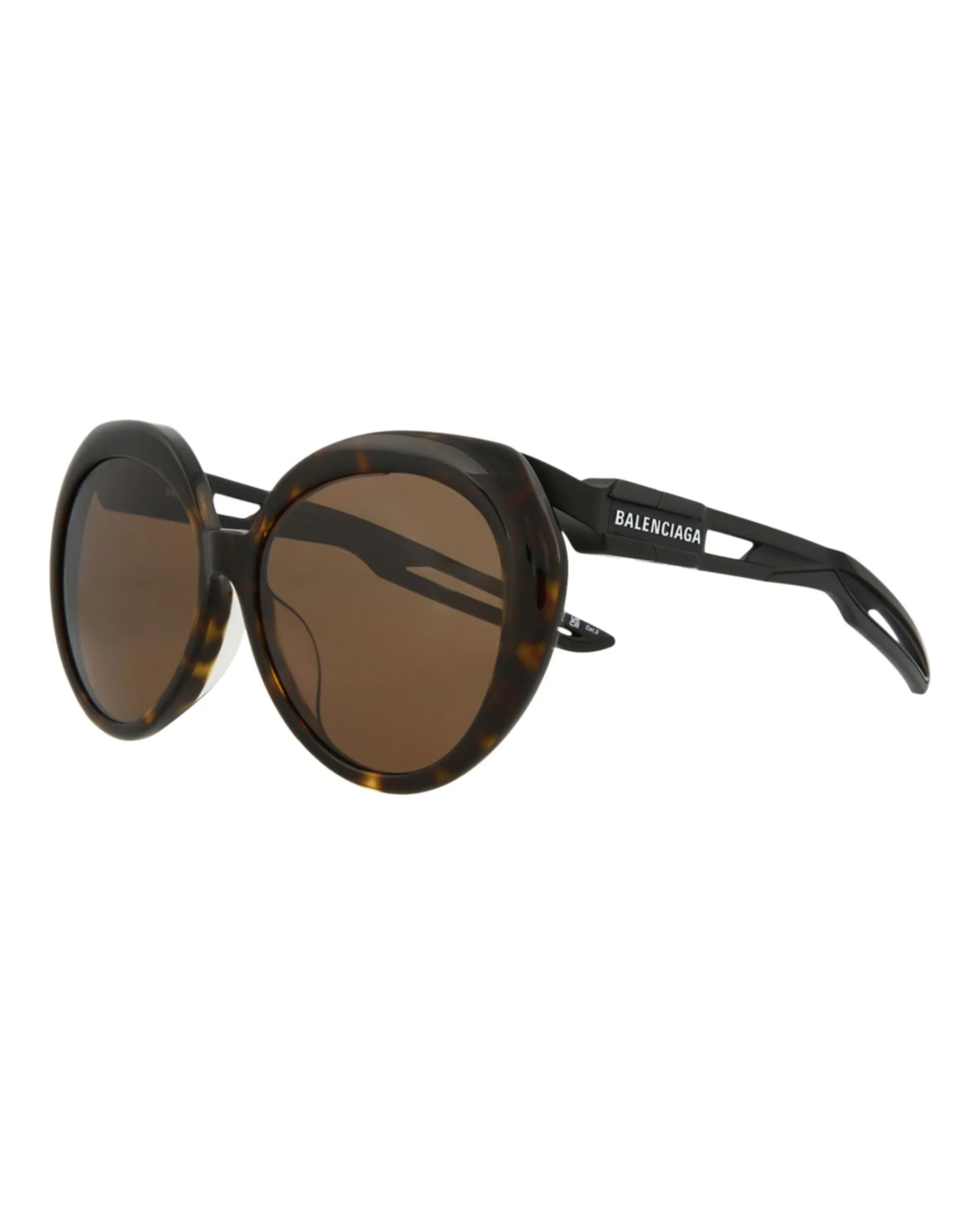 Balenciaga Oval-Frame Acetate Sunglasses - Image 2