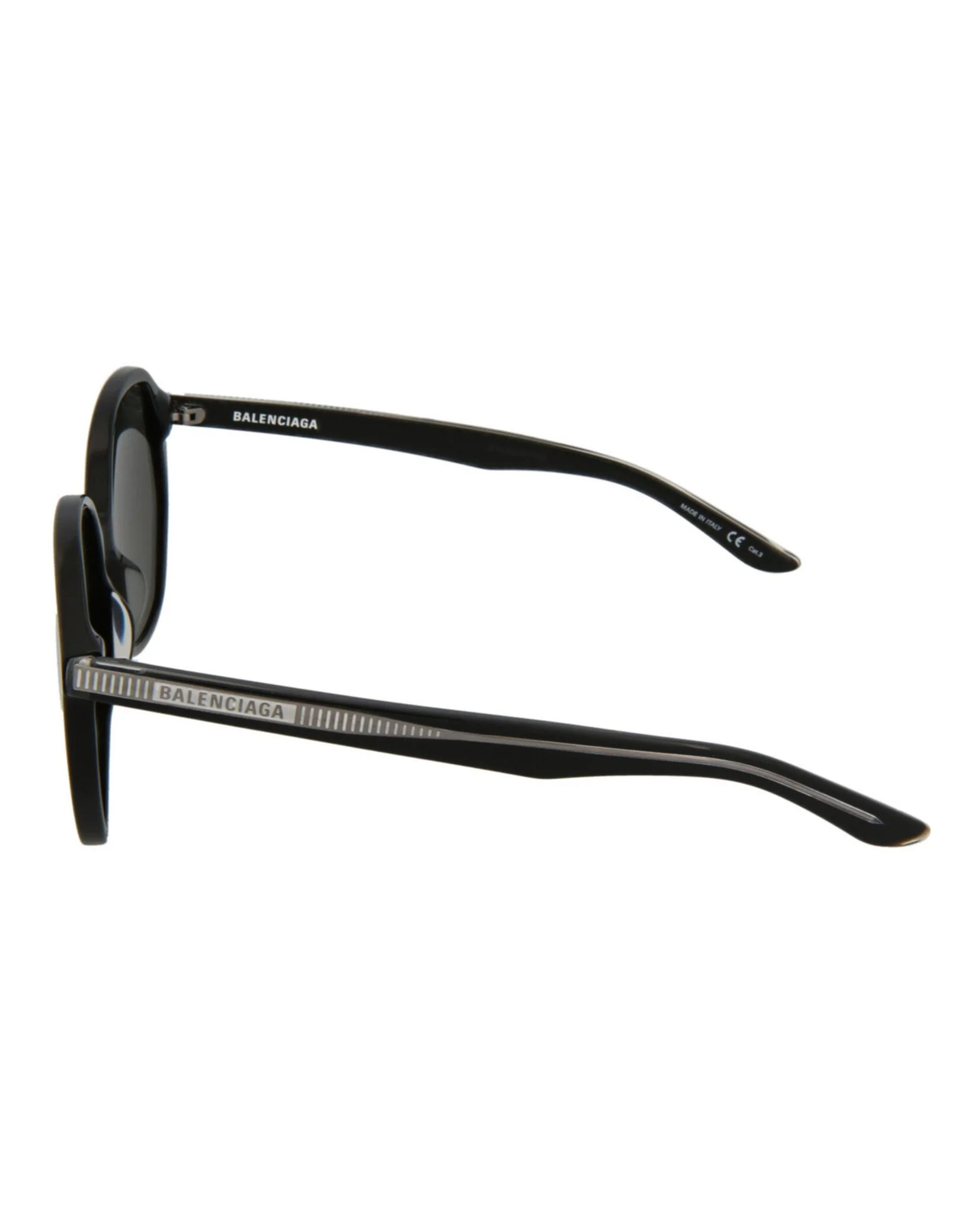 Balenciaga Oversized Round Acetate Sunglasses - Image 3