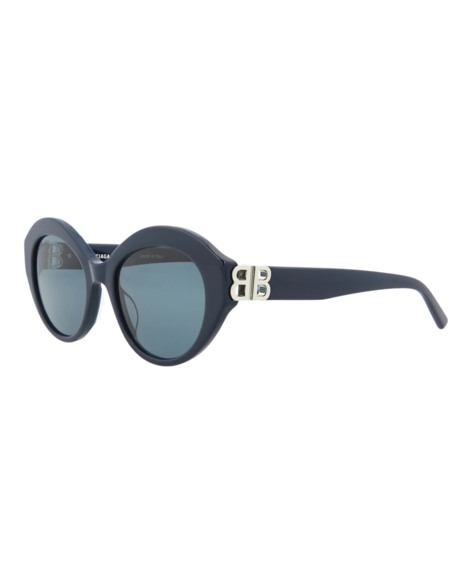 Round-Frame Acetate Sunglasses - Image 2