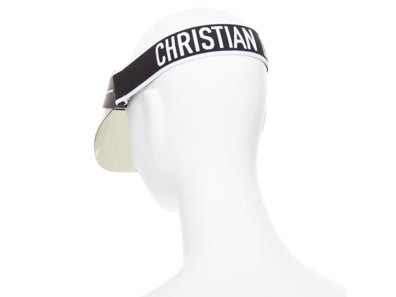 Dior Diorclub1 J'Adior logo visor sunglasses hat - Image 6