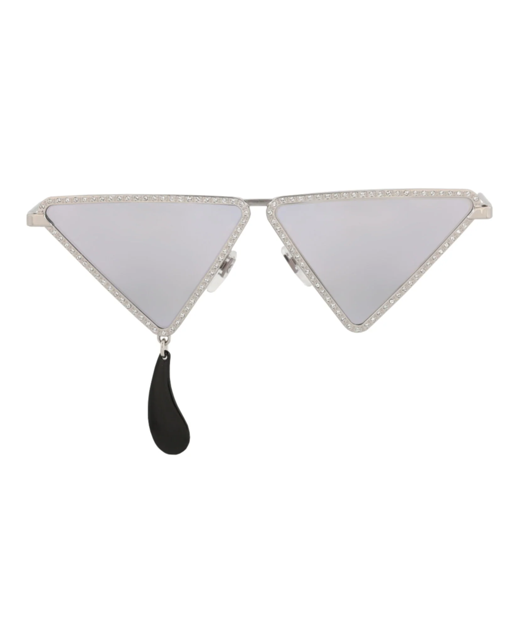 Cat Eye-Frame Metal Sunglasses