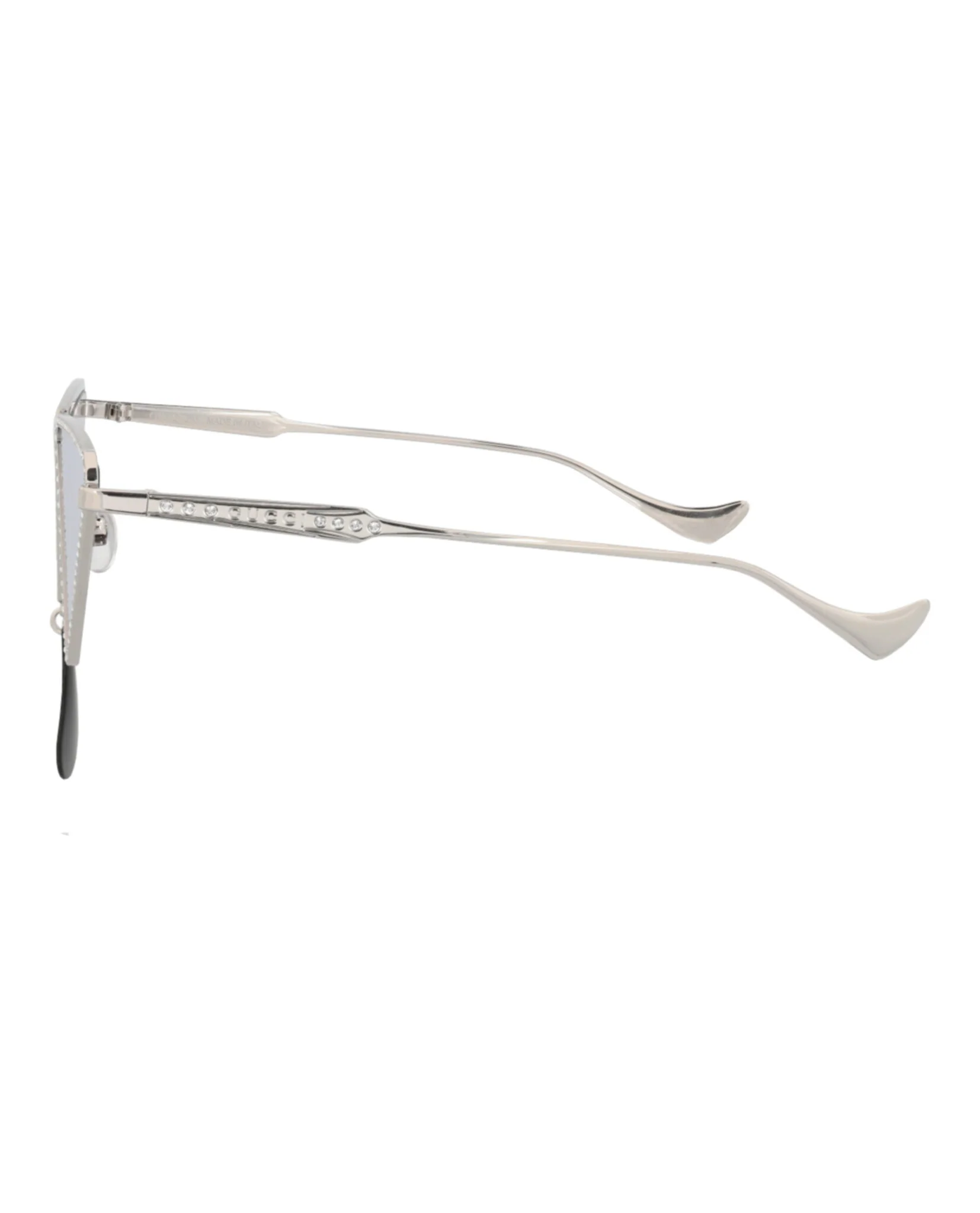 Cat Eye-Frame Metal Sunglasses - Image 3