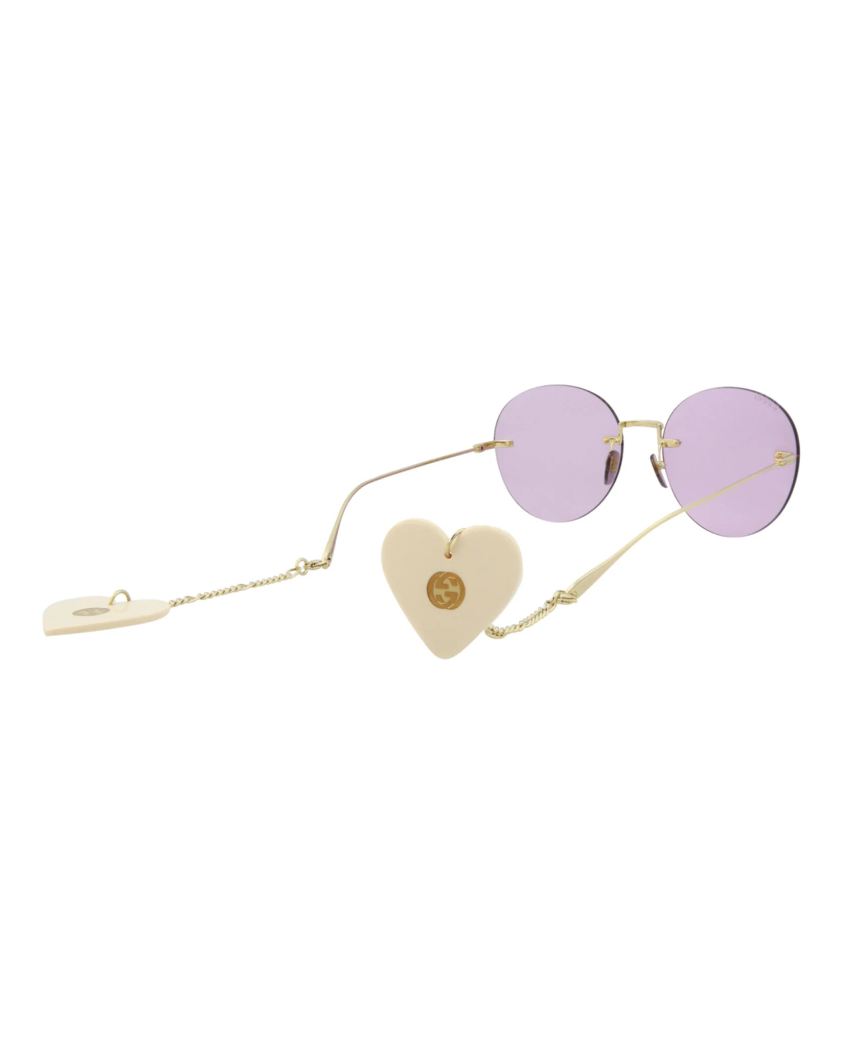 Round-Frame Metal Sunglasses - Image 6
