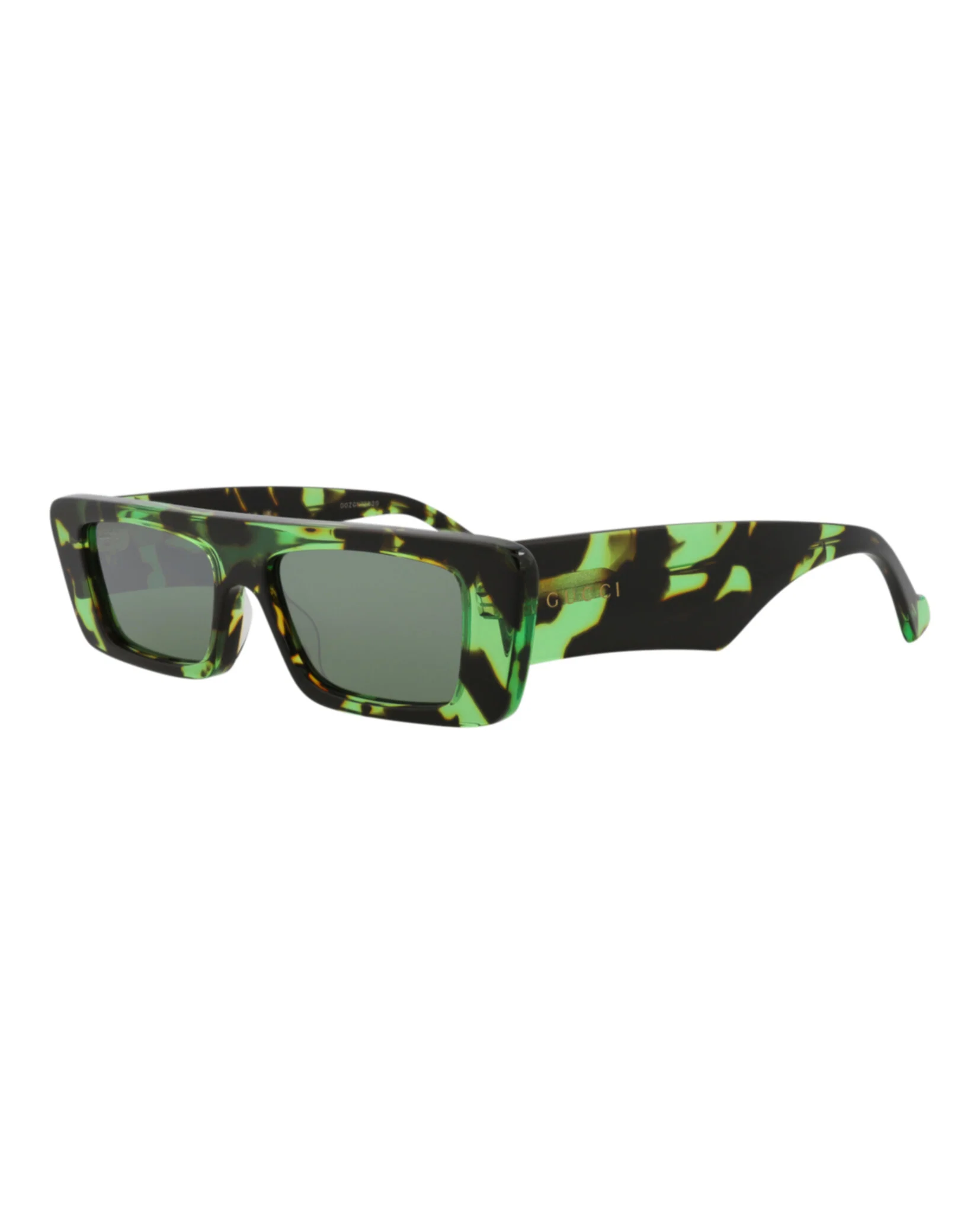 Square-Frame Recycled Acetate Sunglasses - Image 2