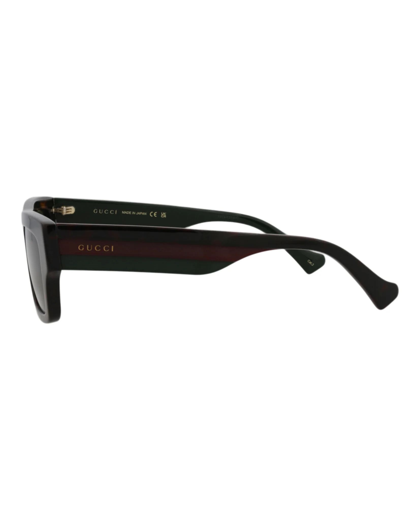 Square-Frame Recycled Acetate Sunglasses - Image 3