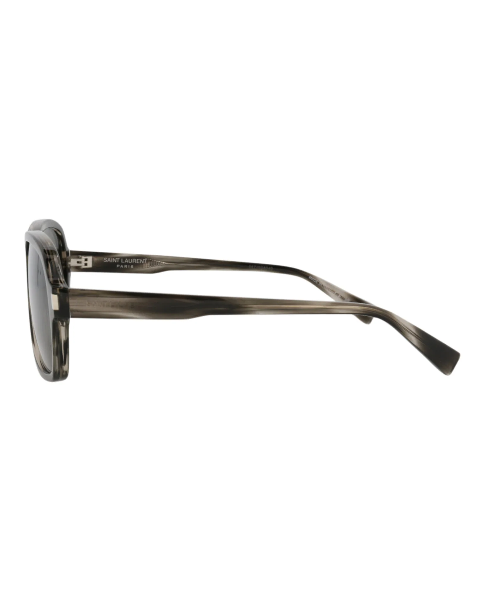 Aviator-Frame Recycled Acetate Sunglasses - Image 3