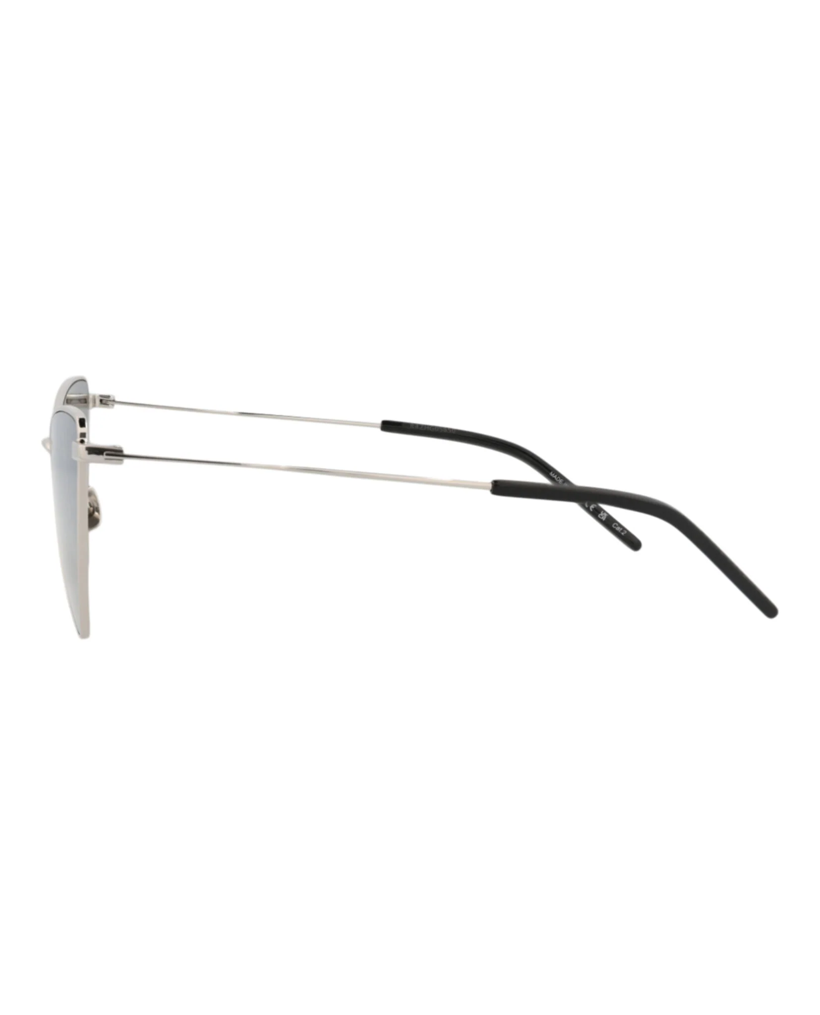 Cat Eye-Frame Metal Sunglasses - Image 3