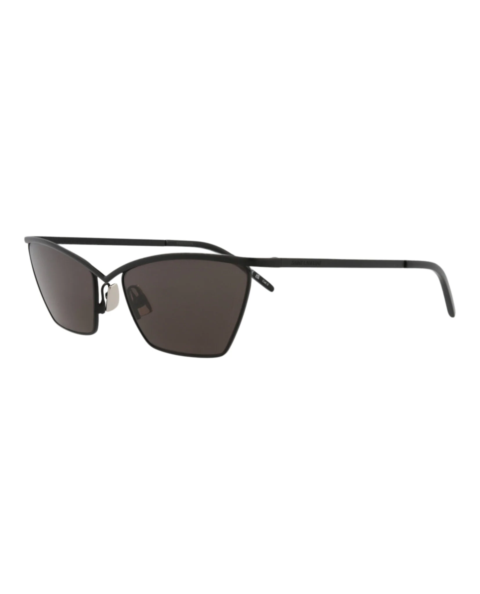 Cat Eye-Frame Metal Sunglasses - Image 2