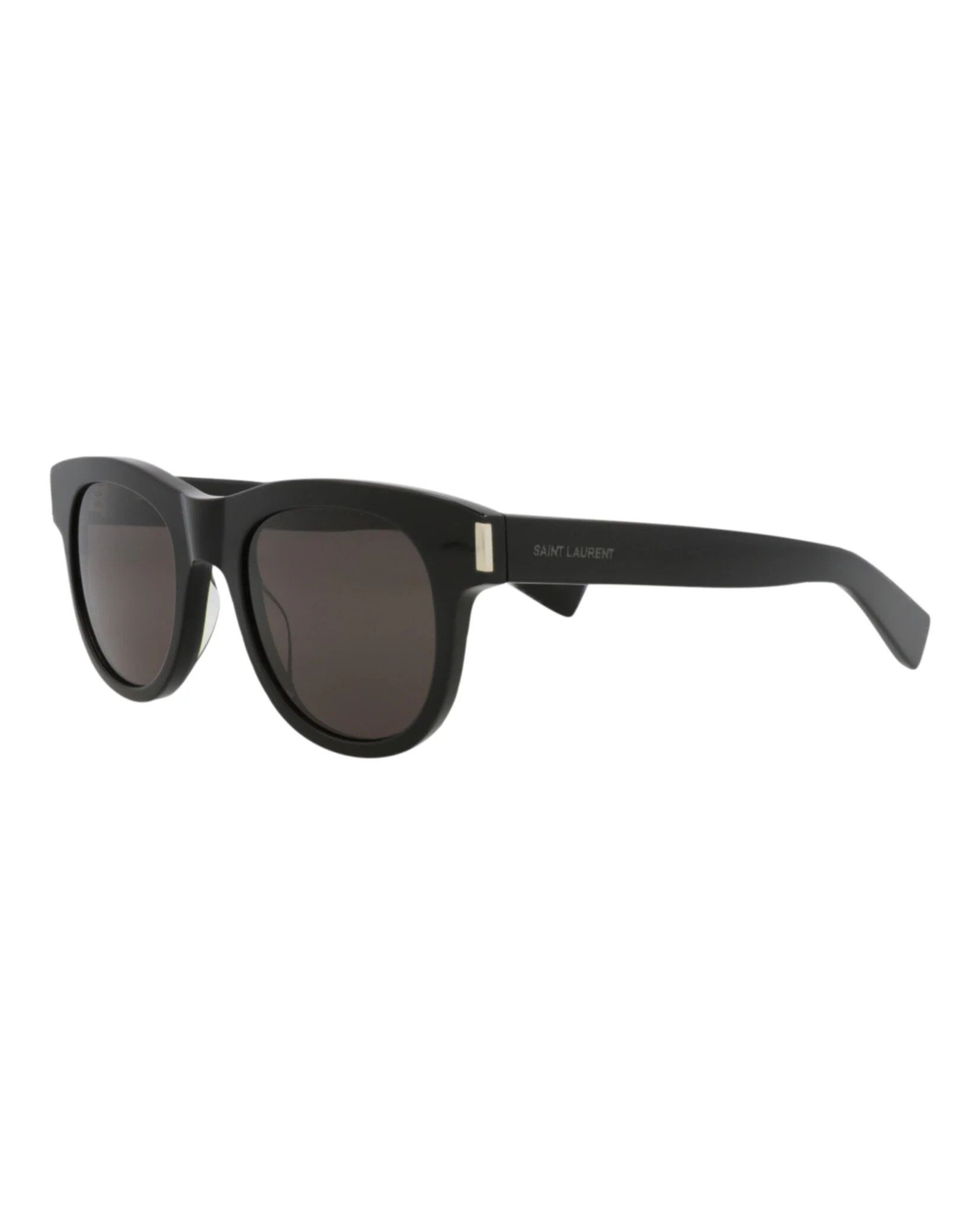 Round-Frame Recycled Acetate Sunglasses - Image 2