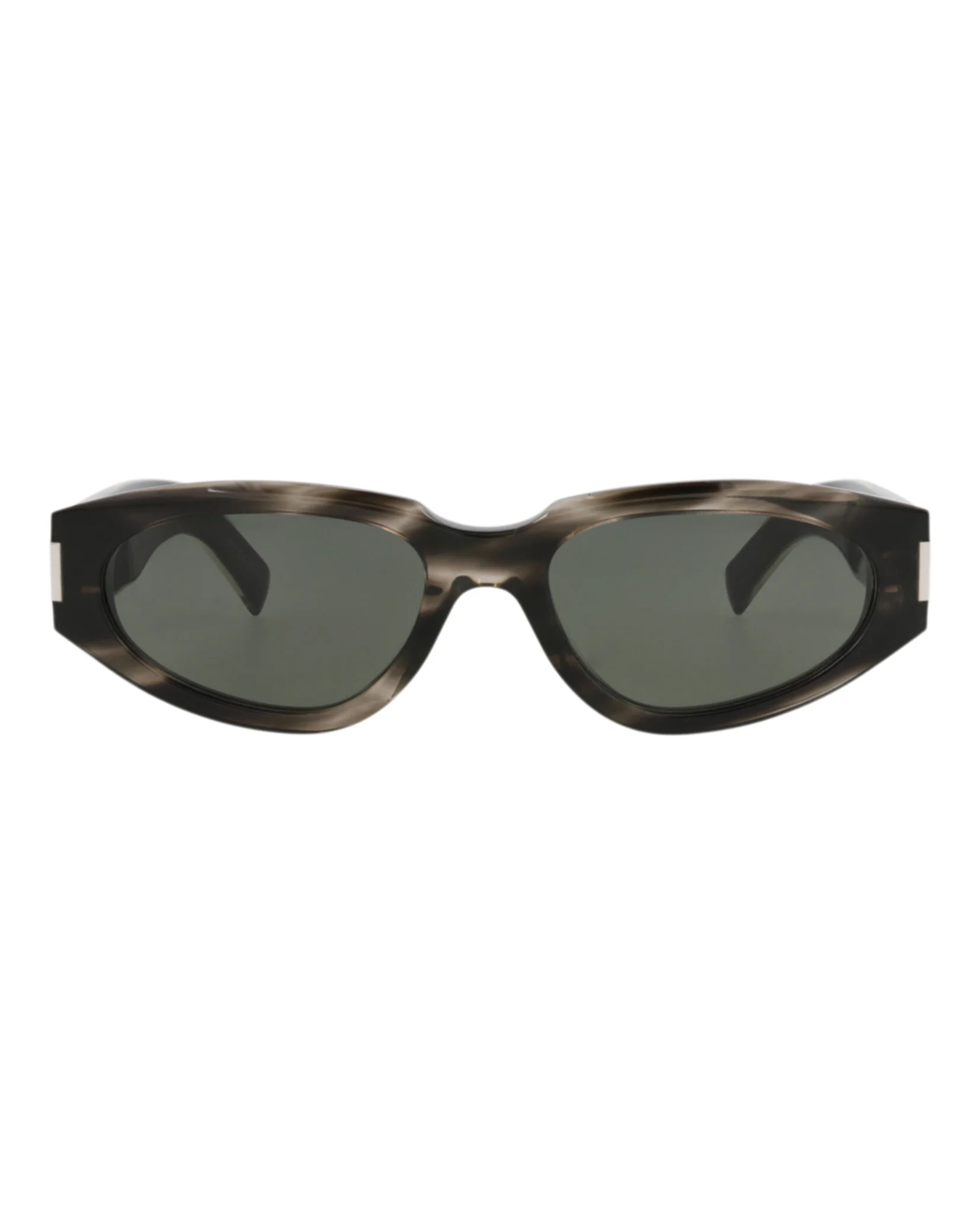Round-Frame Recycled Acetate Sunglasses