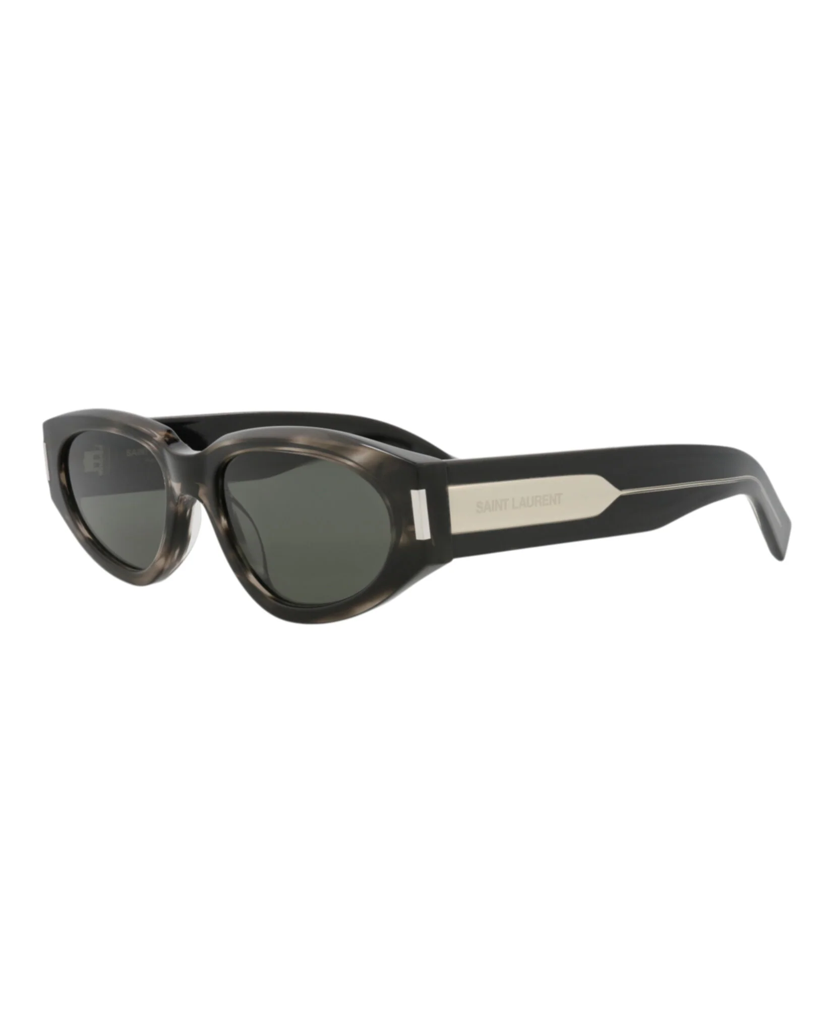 Round-Frame Recycled Acetate Sunglasses - Image 2