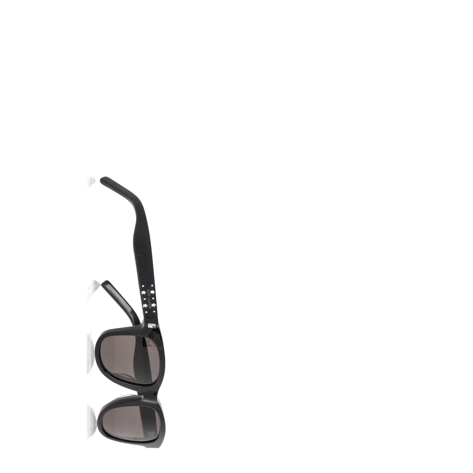 Saint Laurent SL 51 - 040 Square Sunglasses in Black Acetate - Image 10