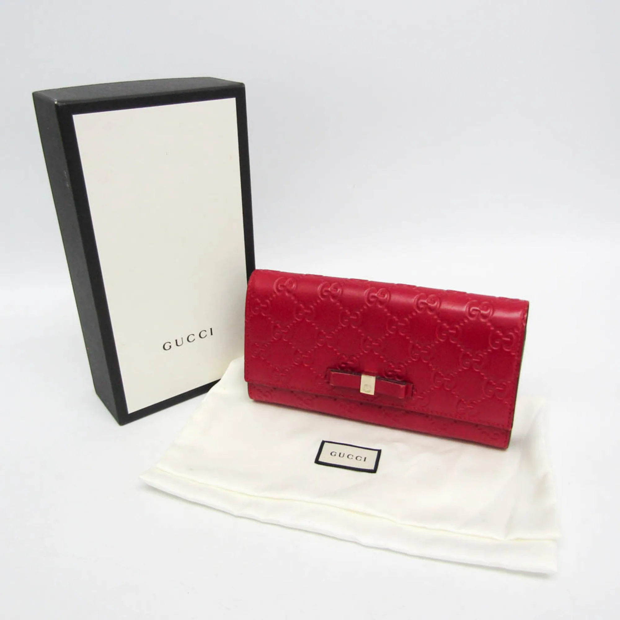 Bow Continental Wallet Guccissima Leather - Image 2