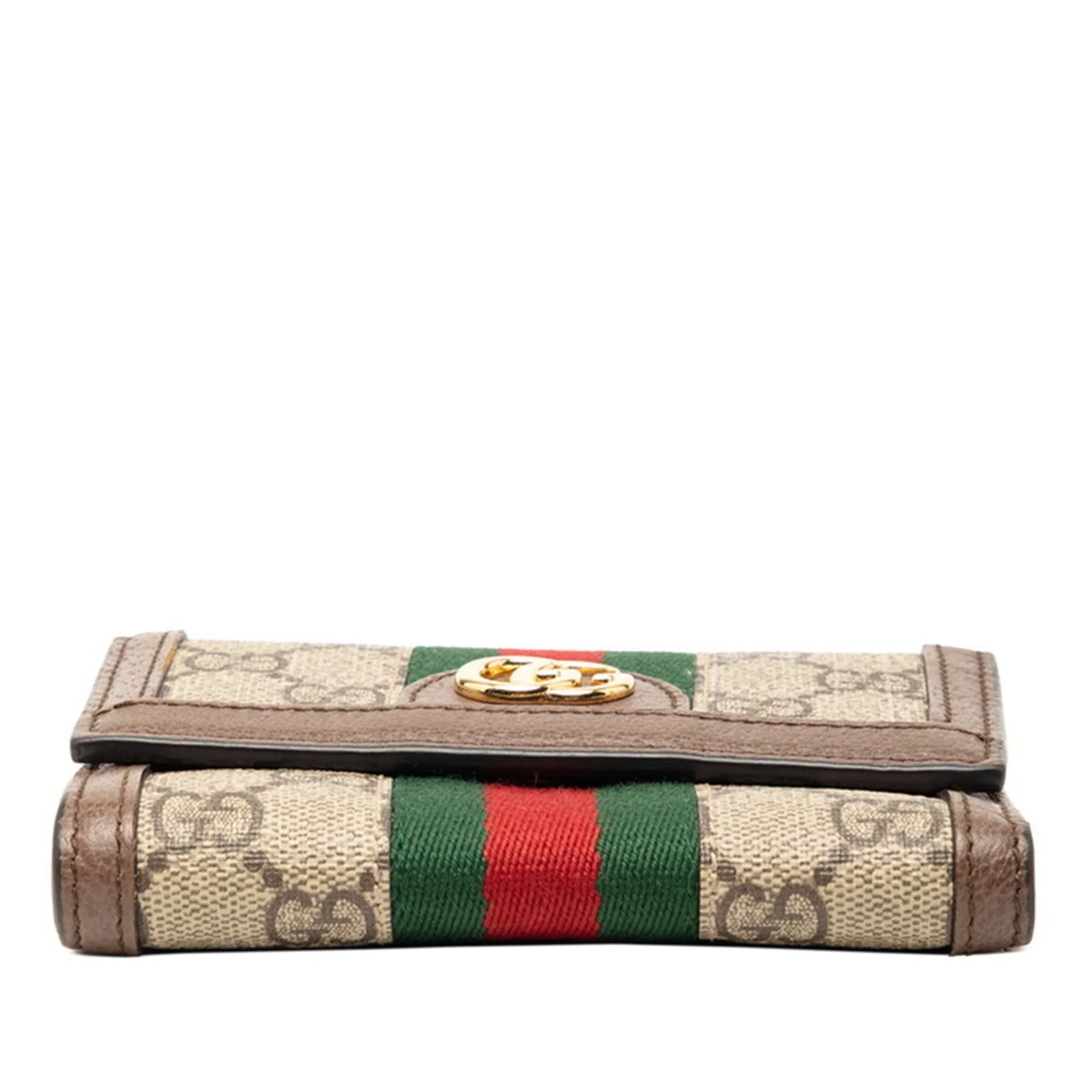 Ophidia French Flap Wallet GG Coated Canvas Compact - Image 3