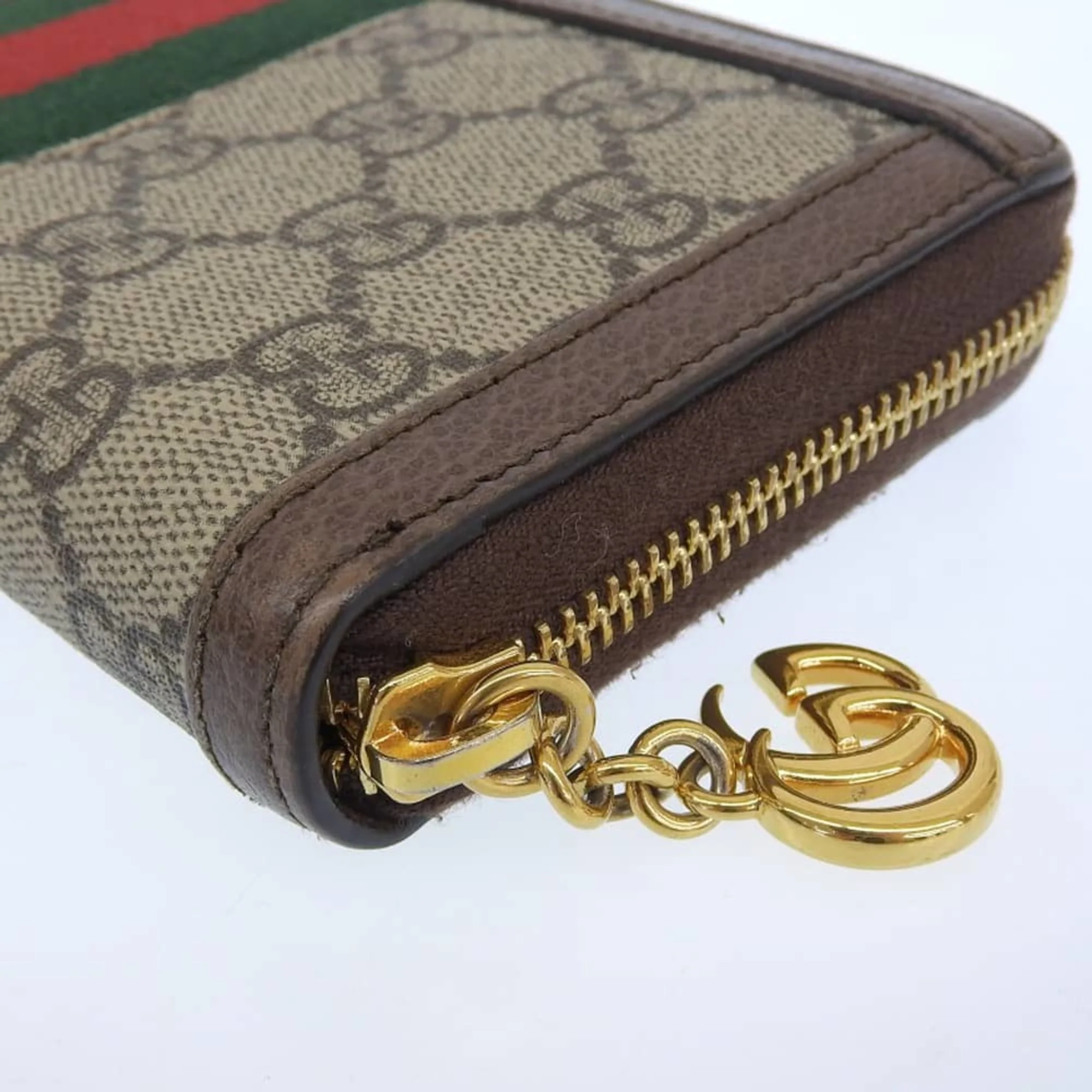 Ophidia Zip Around Wallet GG Coated Canvas - Image 5