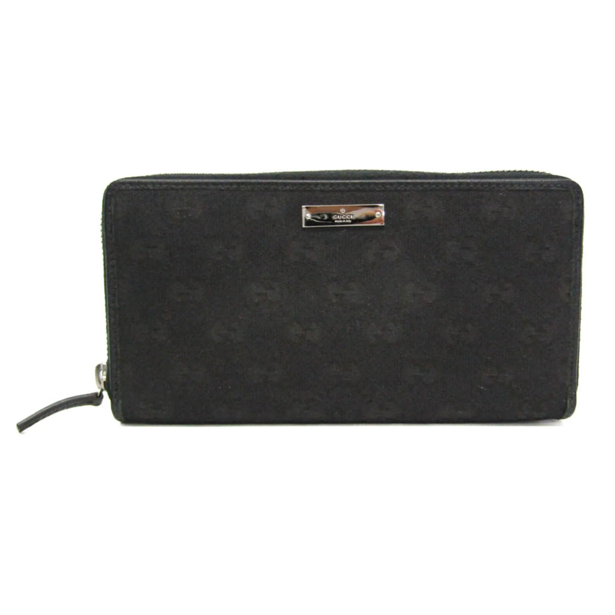 Zip Around Wallet GG Coated Canvas Long