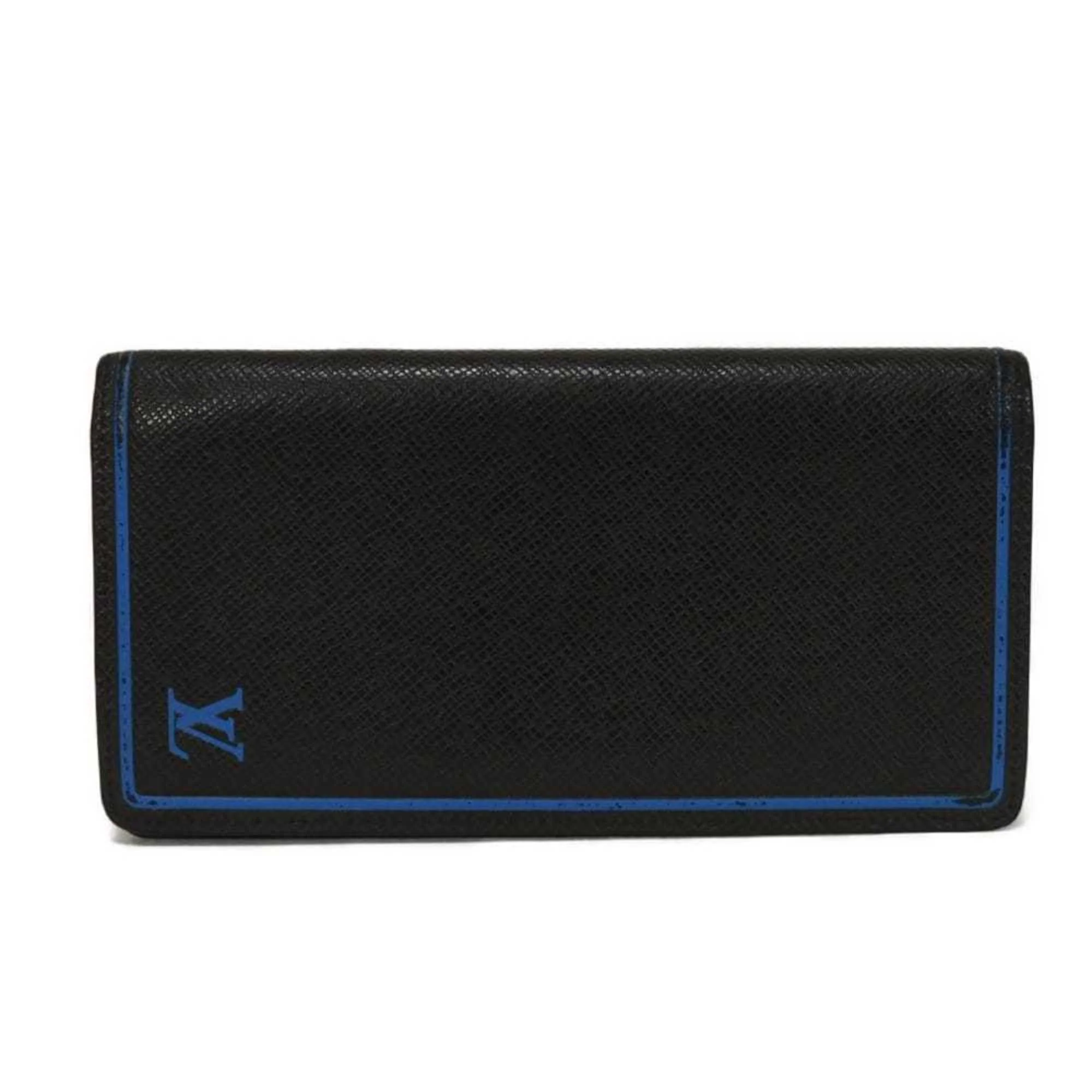 Brazza Wallet Two-Tone Taiga Leather