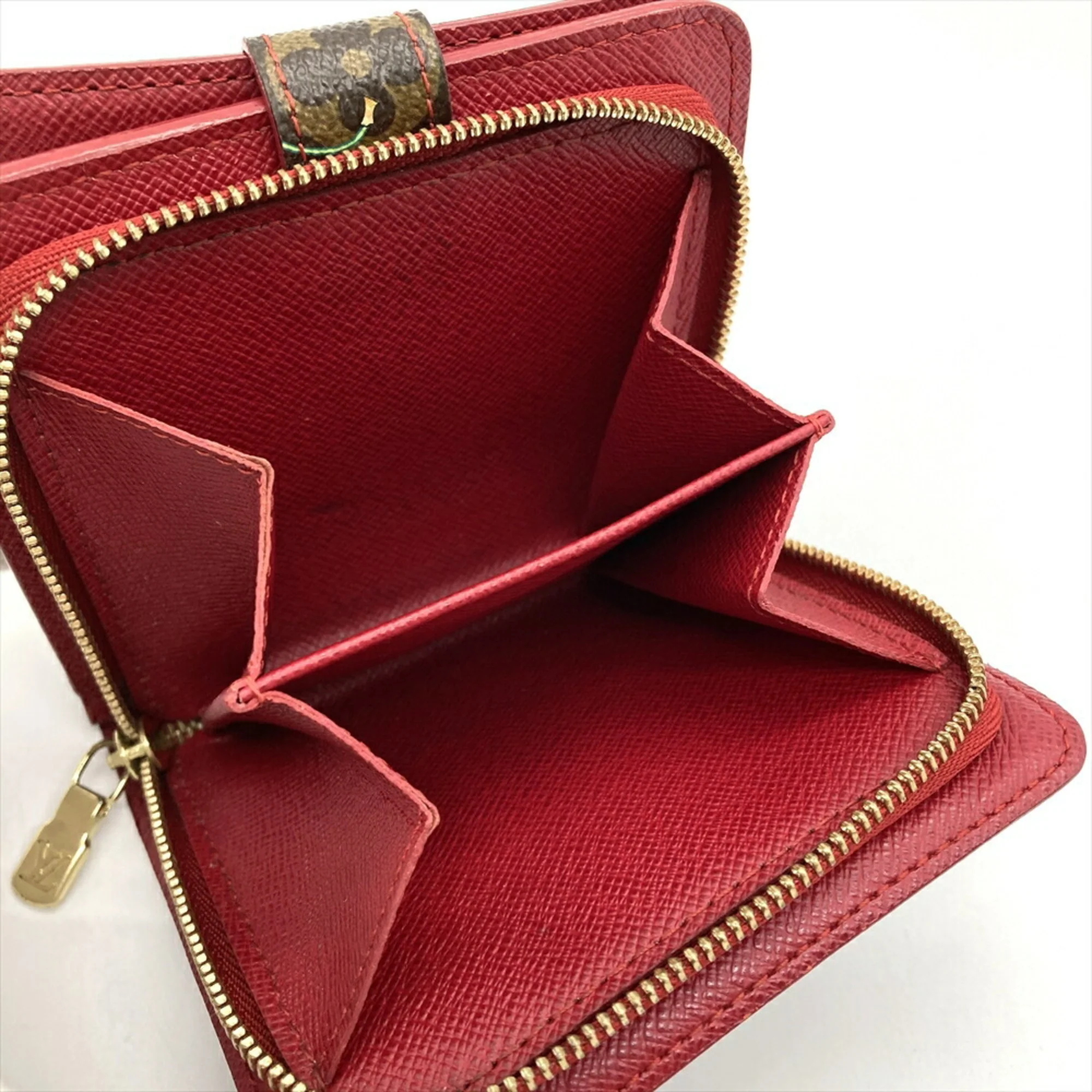 Compact Zippe Wallet Limited Edition Monogram Cerises - Image 6