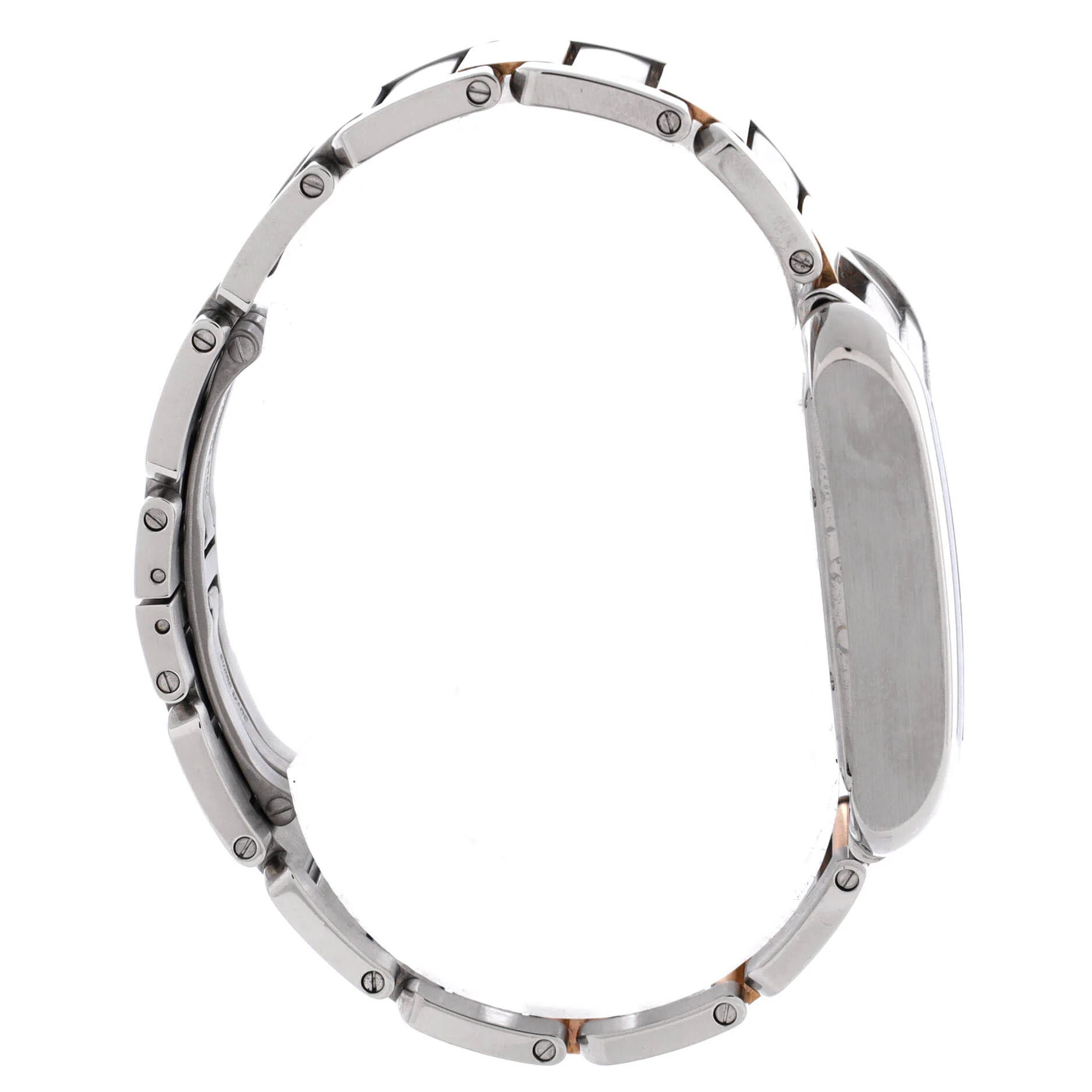 Tank Anglaise Automatic Watch Stainless Steel and Rose Gold 30 - Image 4