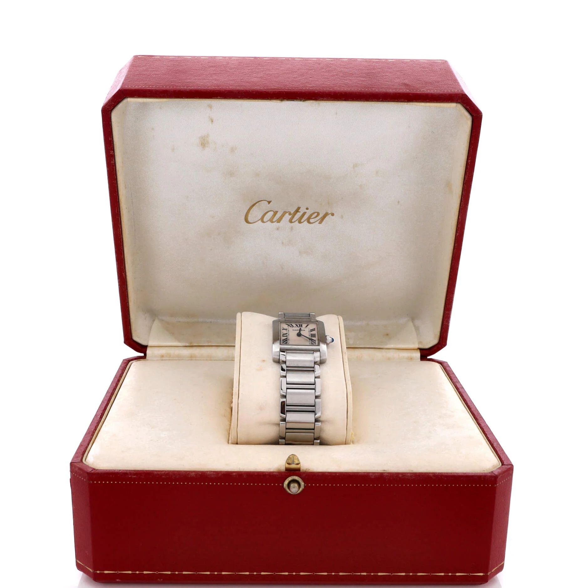 Tank Francaise Quartz Watch Stainless Steel 20 - Image 2