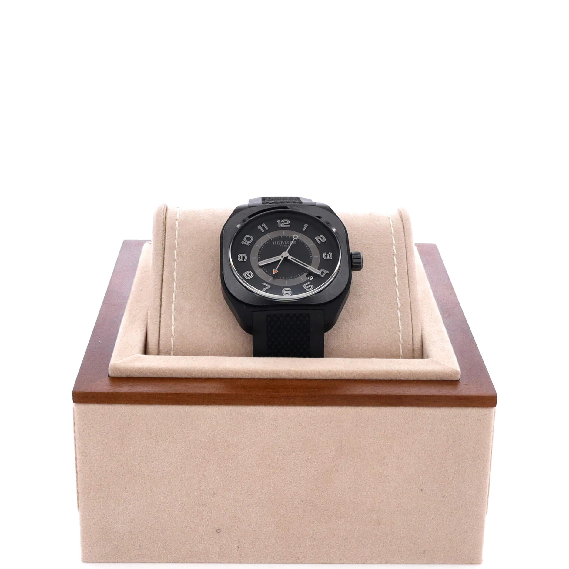 H08 Automatic Watch Titanium and Rubber 39 - Image 2