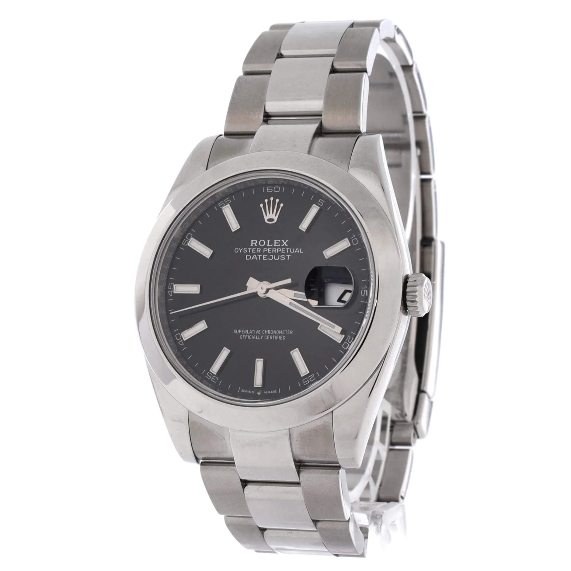 Oyster Perpetual Datejust Automatic Watch Stainless Steel 41 - Image 3