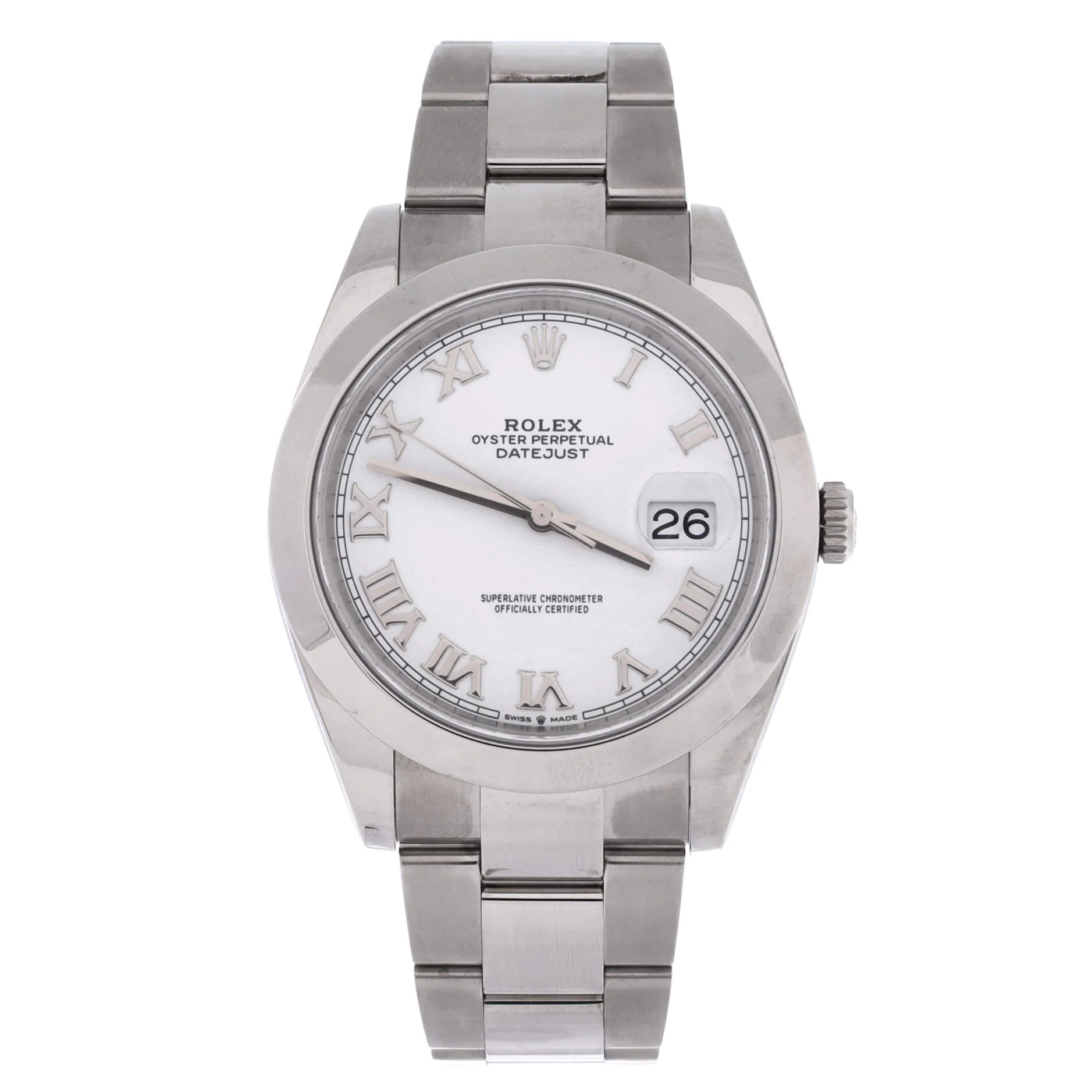 Oyster Perpetual Datejust Automatic Watch Stainless Steel 41