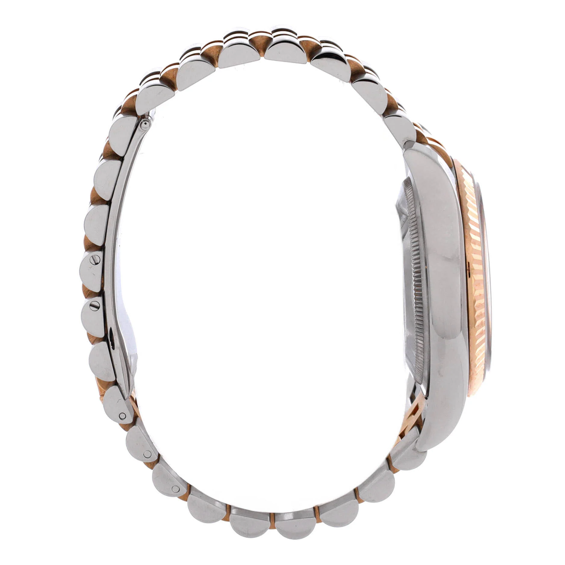 Oyster Perpetual Datejust Automatic Watch Stainless Steel and Rose Gold 36 - Image 4