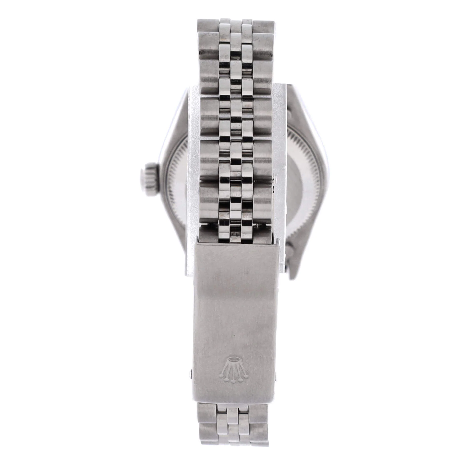 Oyster Perpetual Datejust Automatic Watch Stainless Steel and White Gold with Diamond Markers 26 - Image 5