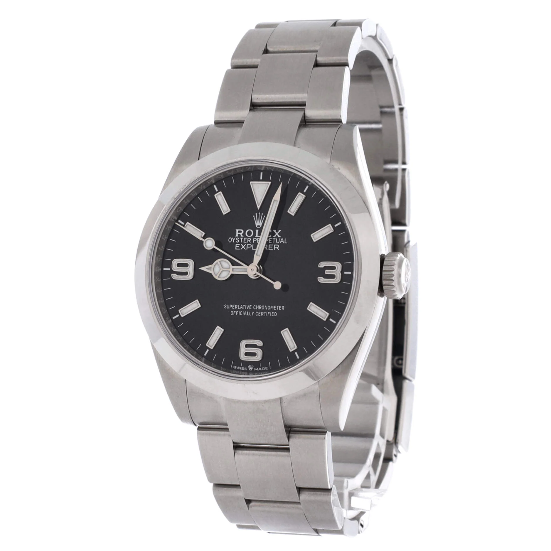 Oyster Perpetual Explorer Automatic Watch Stainless Steel 40 - Image 3