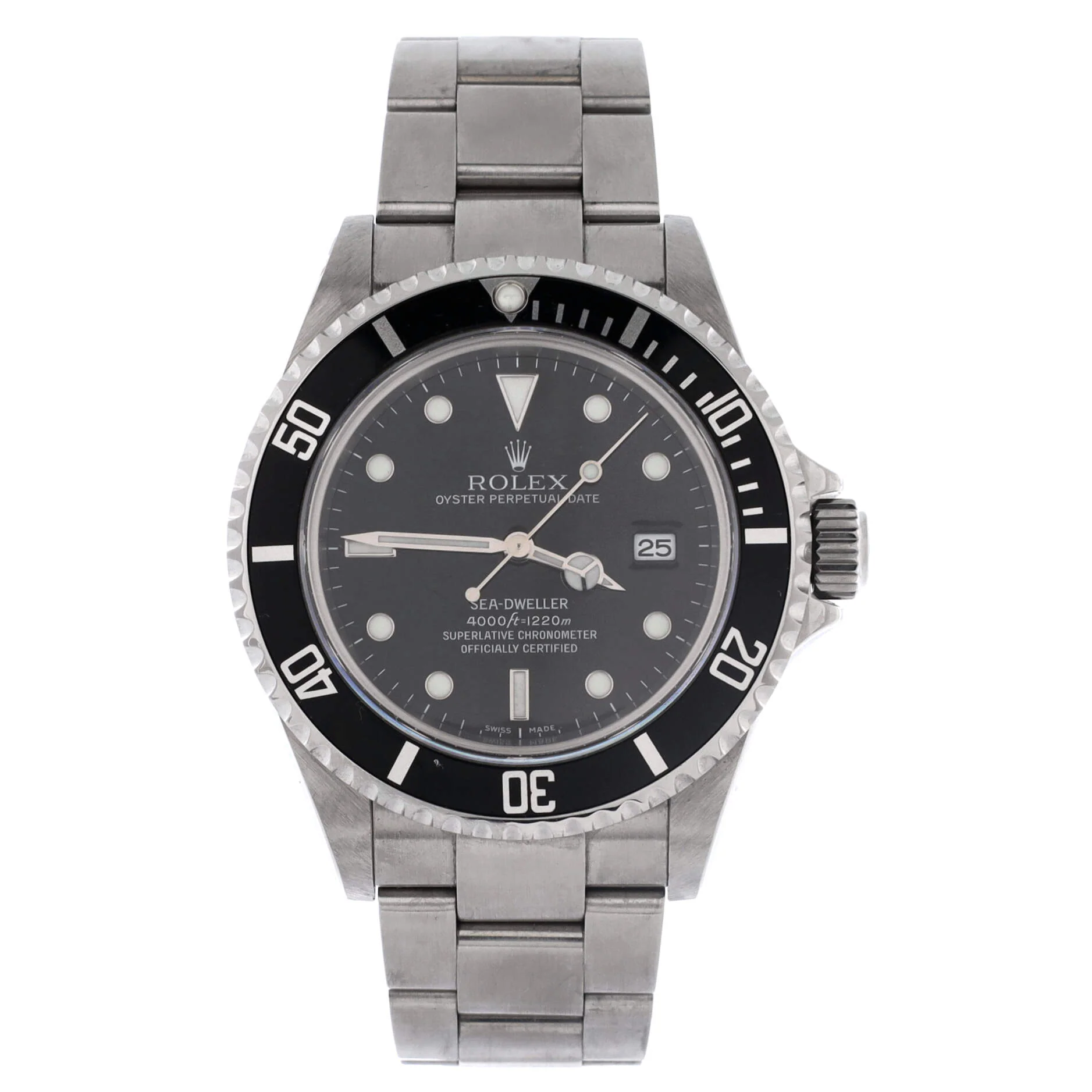 Oyster Perpetual Sea-Dweller Automatic Watch Stainless Steel 40