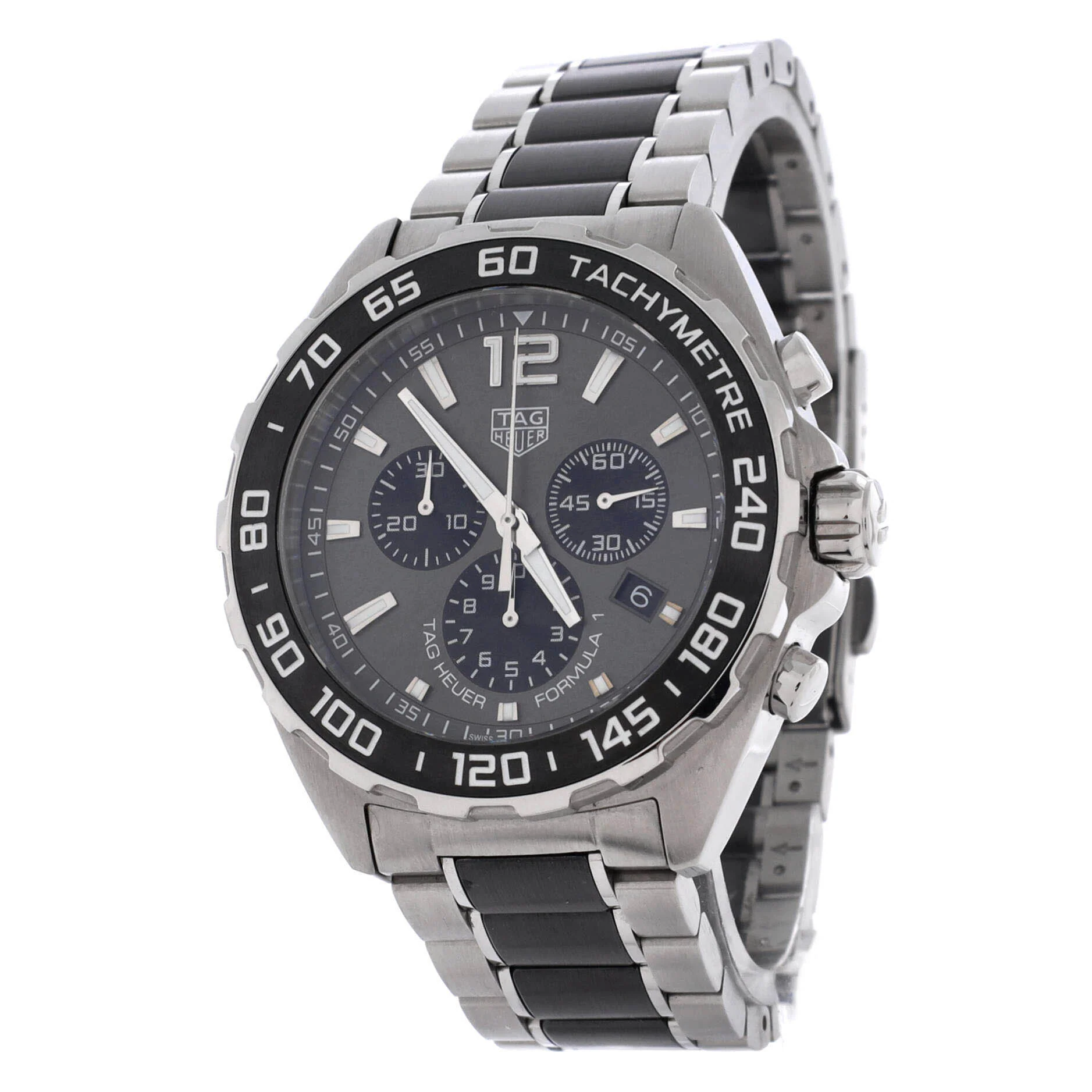 Formula 1 Chronograph Quartz Watch Stainless Steel and Ceramic 43 - Image 3